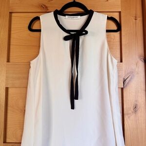 Amanda Uprichard bow blouse
